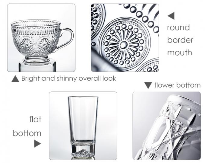 330 мл 200 мл рельефное стекло Tumbler Highball Glass 1