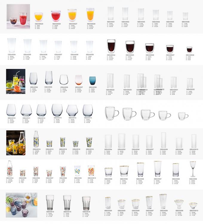 330 мл 200 мл рельефное стекло Tumbler Highball Glass 4
