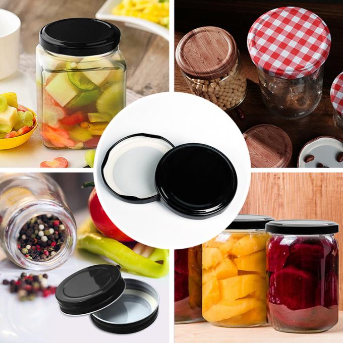 82 мм Mason Jar Glass Lid Замена оловянной крышки в большом количестве 3