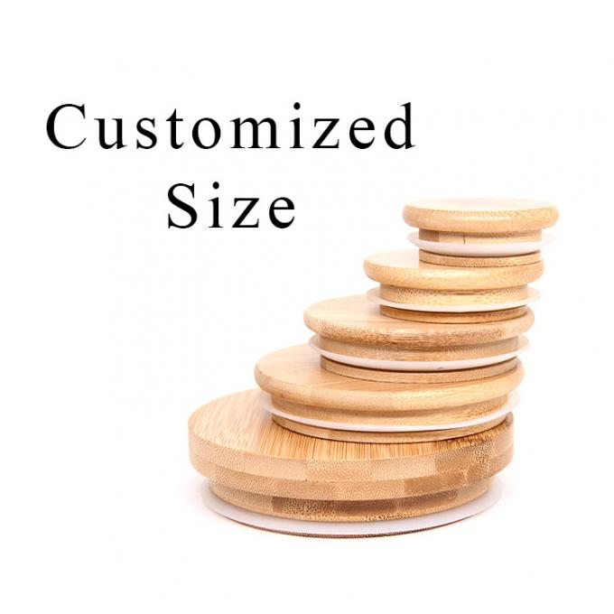 OEM Mason Jar Cup Lids 86 мм с соломенной дырой 0