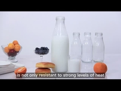 Высокое качество 250 мл 300 мл 500 мл 750 мл 1 л стеклянный соус банка с металлической крышкой с пластиковой крышкой