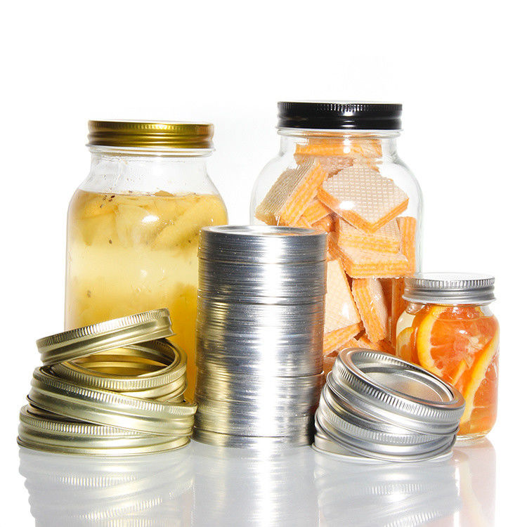 Оптовая продажа 70 мм отдельная консервировка Mason Jar Tinplate Screw Lid для домашнего консервирования