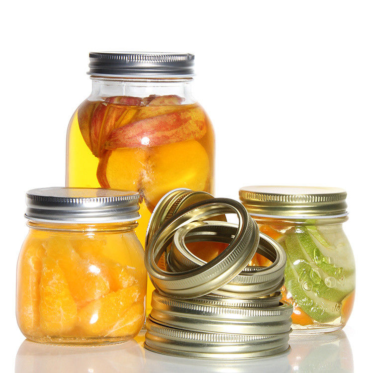 Оптовая продажа 70 мм отдельная консервировка Mason Jar Tinplate Screw Lid для домашнего консервирования